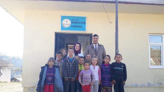 İlçe Millî Eğitim Müdürümüz Mehmet Ali KÂTİPOĞLU Birleştirilmiş Sınıflı Okullarımızı Ziyaret Etti.