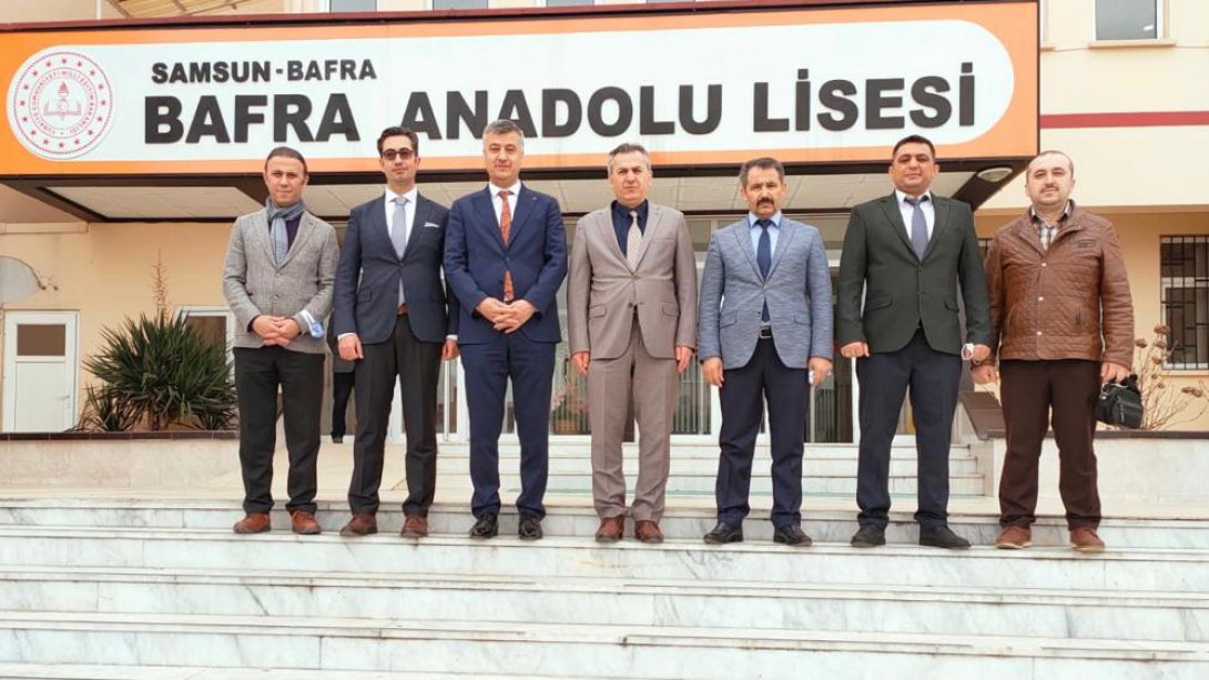 İl Milli Eğitim Müdürümüz Murat YİĞİT, Okul Ziyaretleri Kapsamında Bafra Anadolu Lisesini Ziyaret Etti.