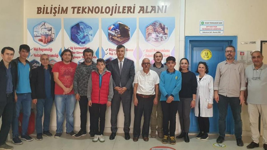 Bafra MTAL Bilişim Teknolojileri Bölümü Müdürümüz Mehmet Ali Katipoğlu Tarafından Ziyaret Edildi