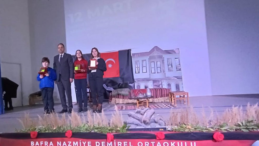 İlçemizde İstiklal Marşı'nın Kabulü ve Mehmet Akif ERSOY'u Anma Günü Programı Düzenlendi