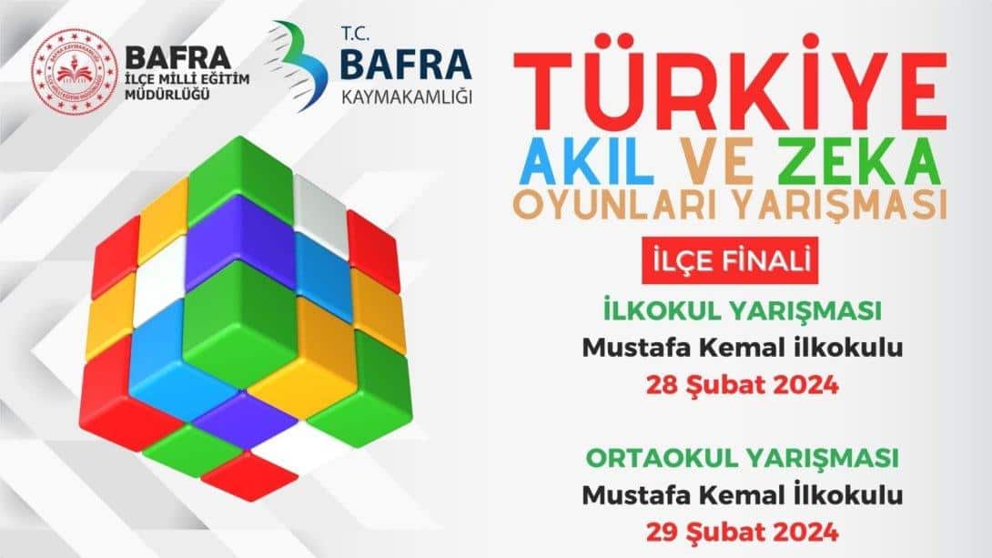 Türkiye Akıl ve Zeka Oyunları İlçe Finali