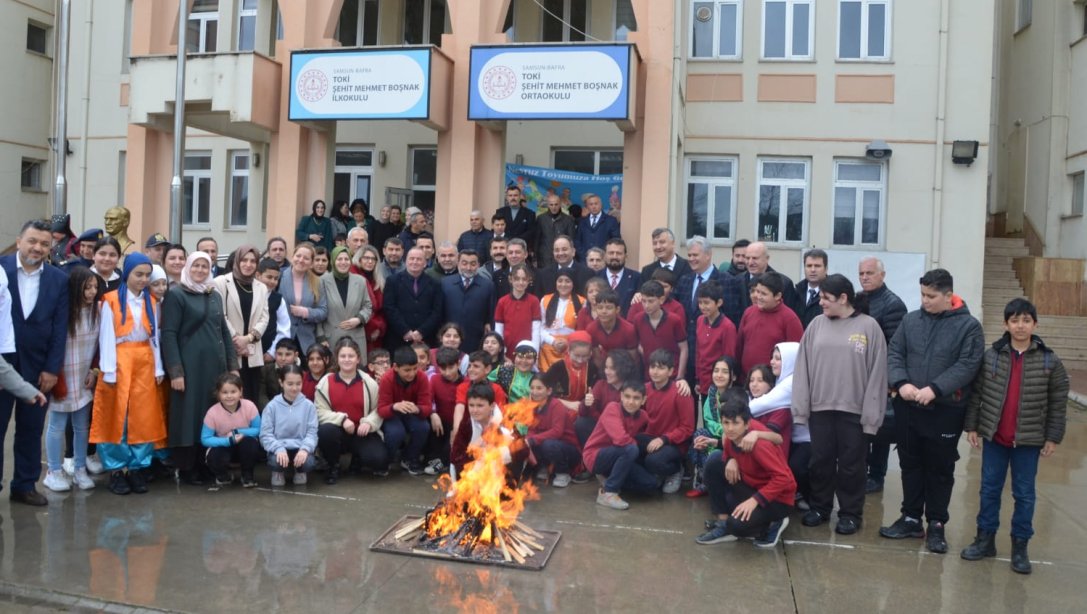 21 Mart Nevruz Bayramı TOKİ Şehit Mehmet Boşnak Ortaokulu'nda Kutlandı