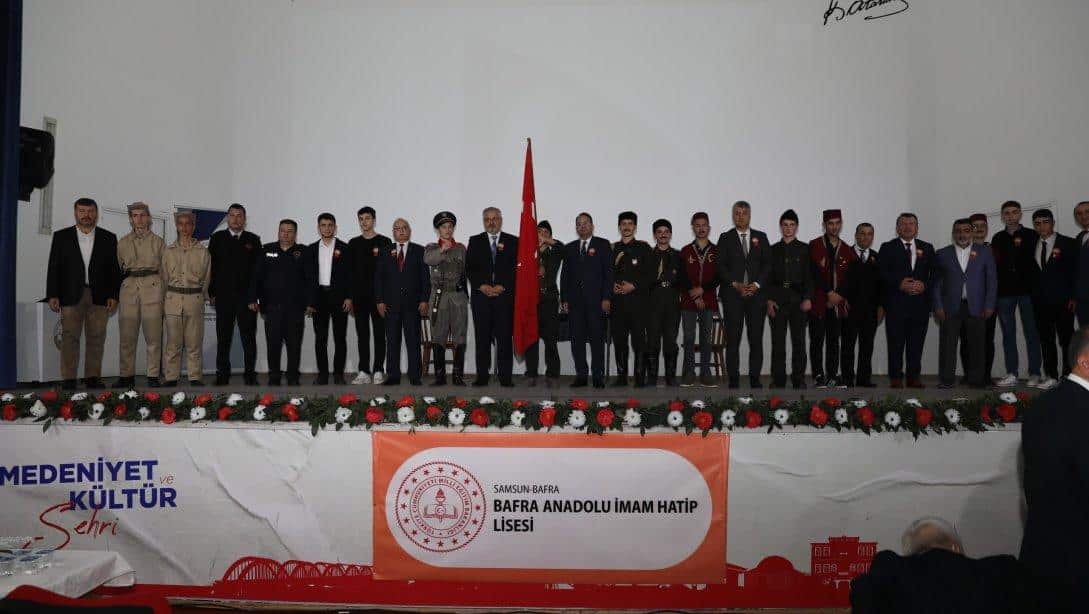 Bafra Anadolu imam Hatip Lisesi'nden Kut'ül Amare Zaferi Programı